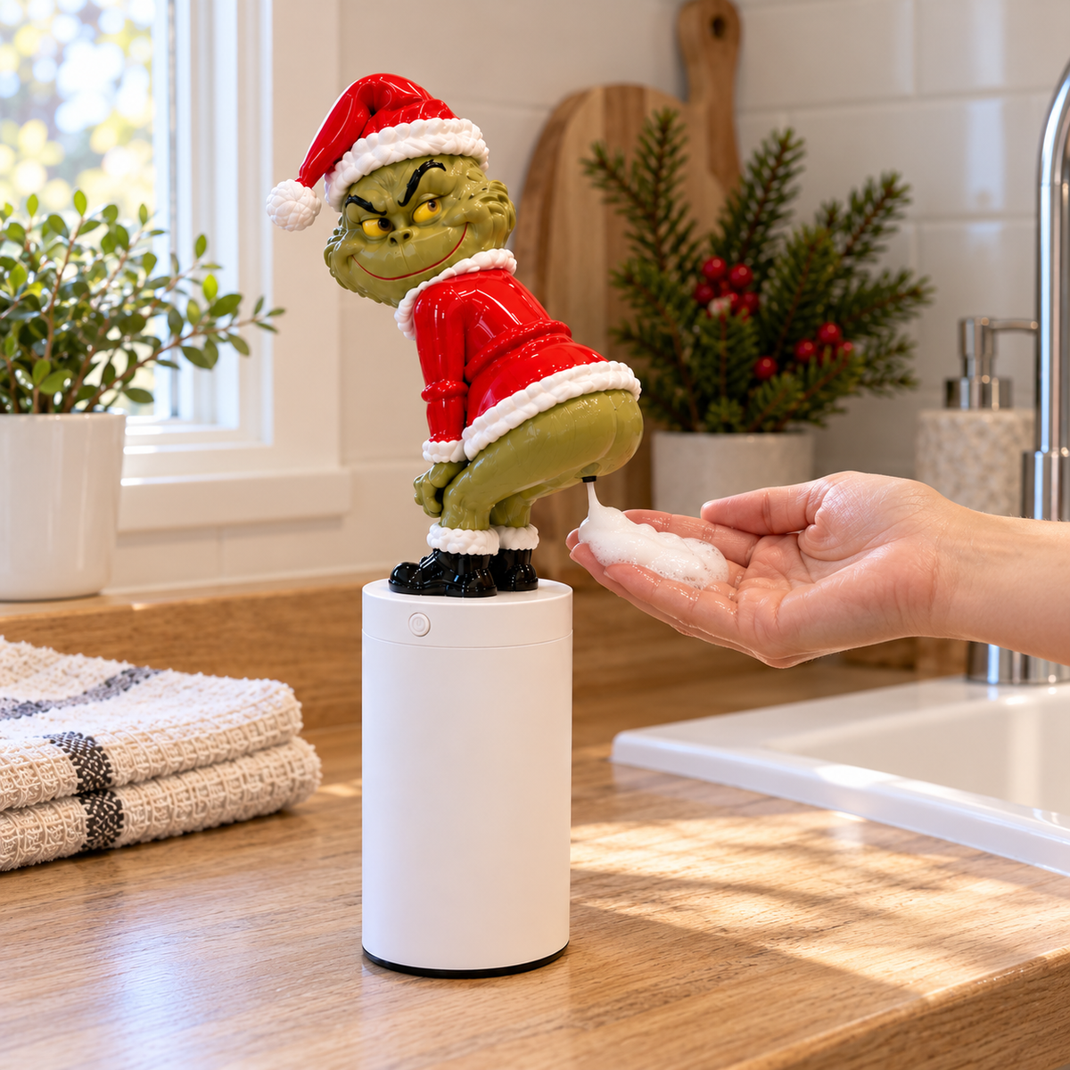 Grinch Dispenser